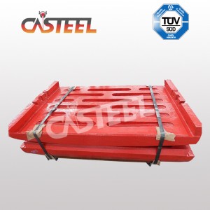 Terex Finlay J-1160モバイルクラッシャー部品、Jawace固定＆スイング