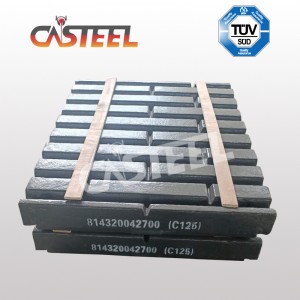 スペアパーツを身に着けている高マンガンC125クロム材料